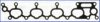 MITSUBISHI MD333080 Gasket, intake manifold